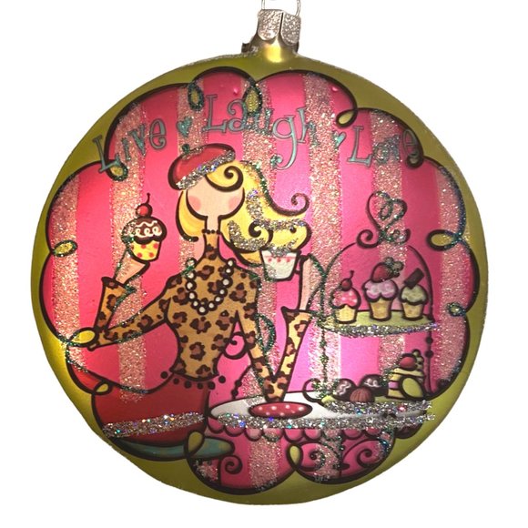 NWT - Set of Two Glass Blown & Hand Decorated Ornaments - Picture 4 of 9